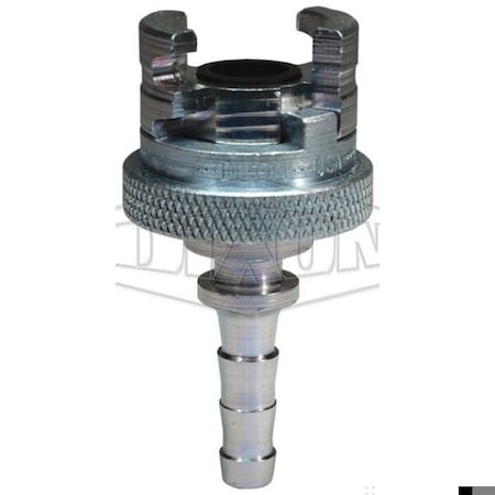 Dixon DUAL-LOCK COUP, 1 BARB STEEL, FLANGED 4PS8-FS